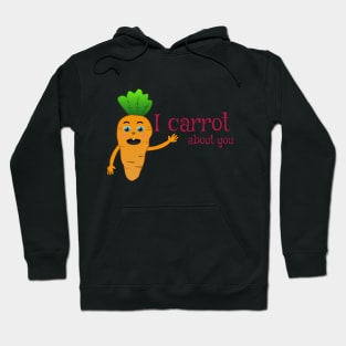 Carrot Pun Design Hoodie